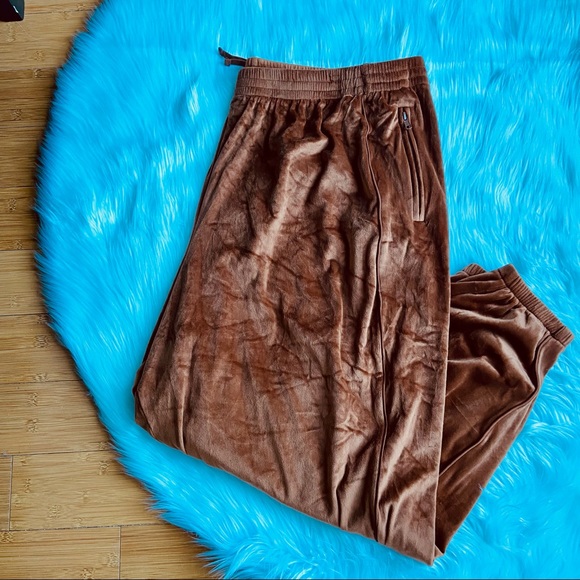 NWT Skims 2pc SET Velour Hoodie and Oversized Velour Jogger Pants in Copper - Picture 12 of 16